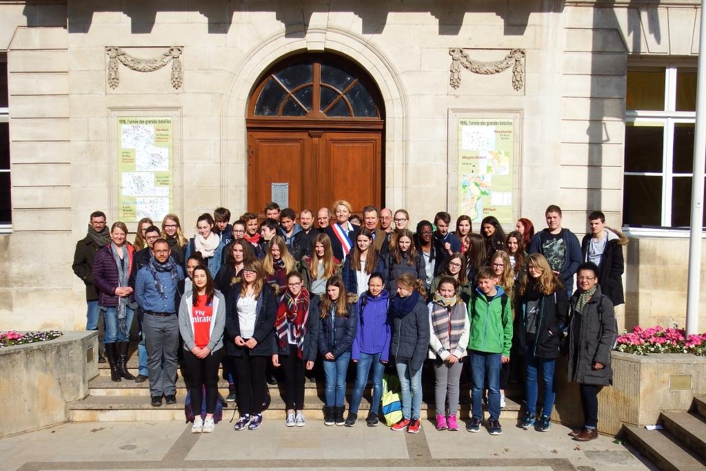 echangeCollegeUbstadt mars2016 photoGroupe