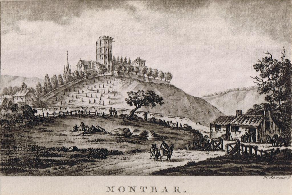 Montbard gravure