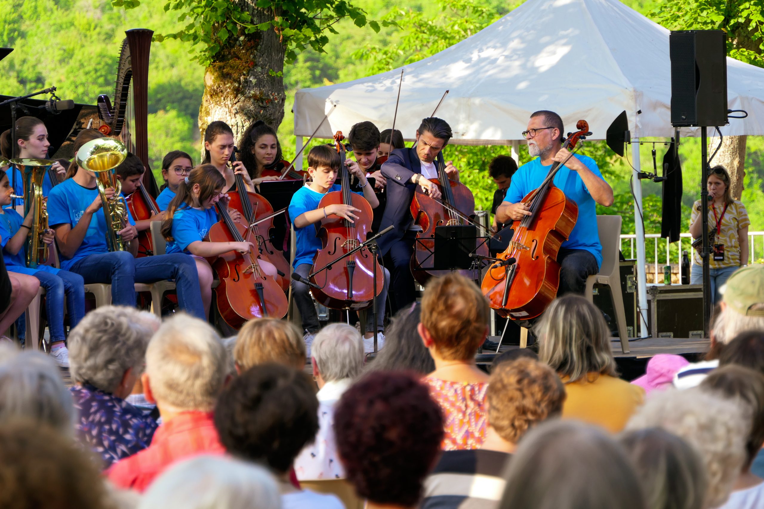 Représentation musicale à Montbard Représentation musicale à Montbard