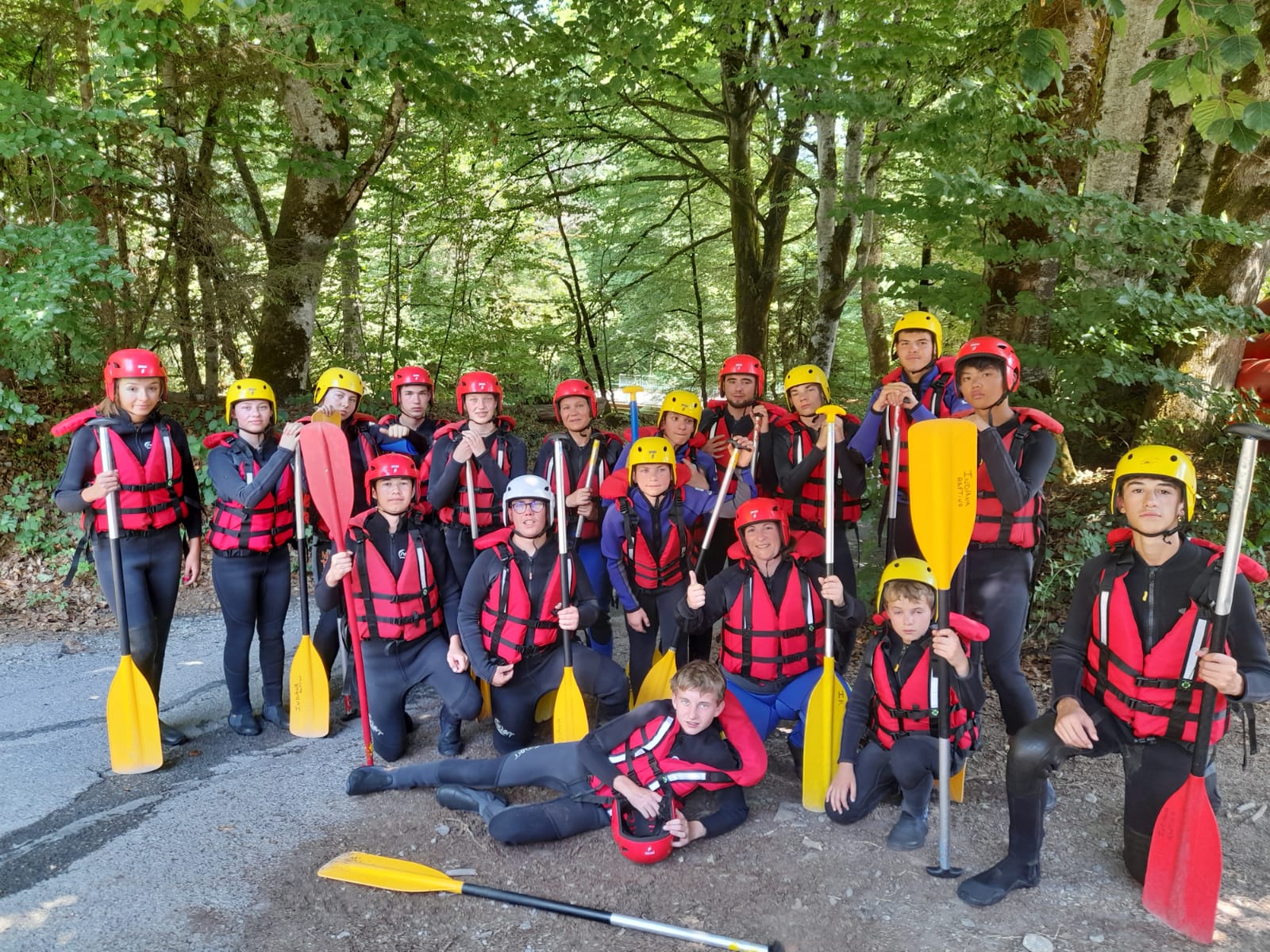 canyoning ALSH été ALSH à Montbard - canyoning