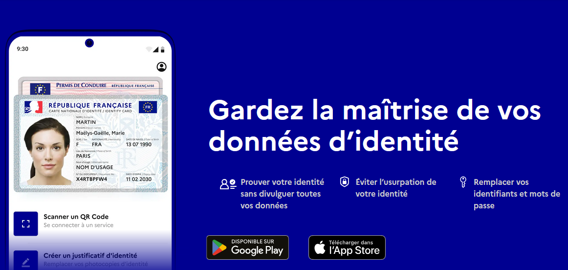 Gardez la maîtrise de vos données d’identité