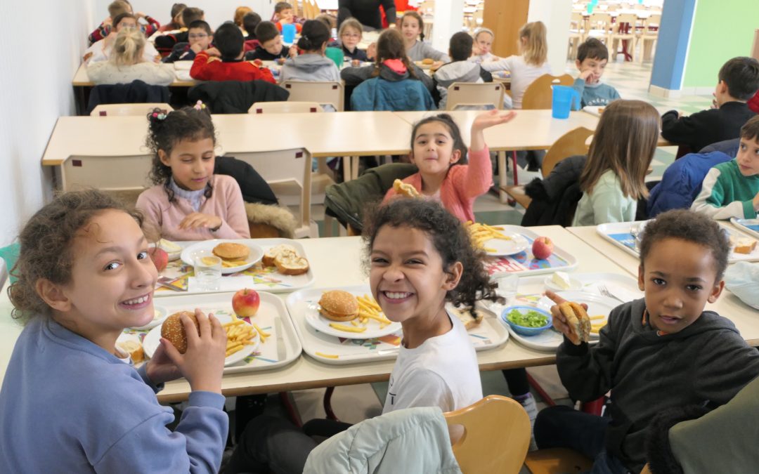 Menu de la cantine – semaine du 19 au 23 mai