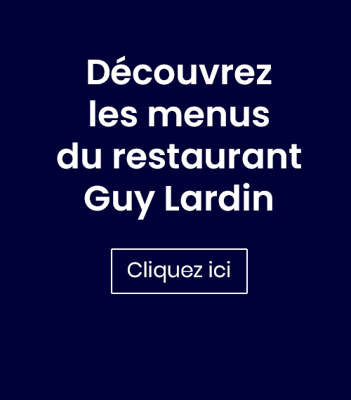 Découvrez les menus du restaurant