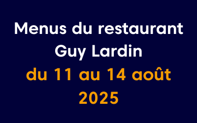 Du 11 au 14 août