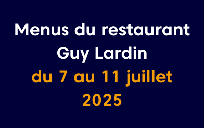 Du 7 au 11 juillet