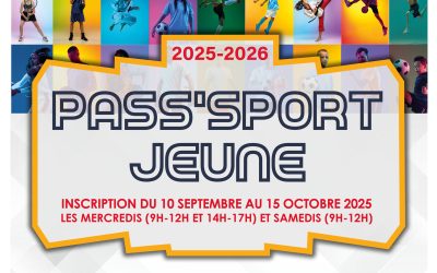 Pass’ Sport Jeune : une aide de 40€ pour favoriser la pratique sportive