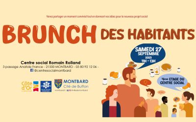 Brunch des habitants avec le Centre SOCIAL