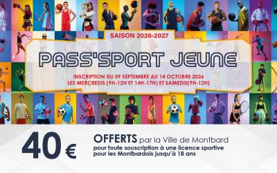 Pass’ Sport Jeune : une aide de 40€ pour favoriser la pratique sportive