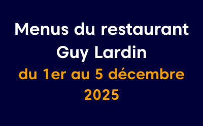 Du 1er au 5 décembre 2025