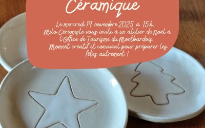 Atelier céramique de noël