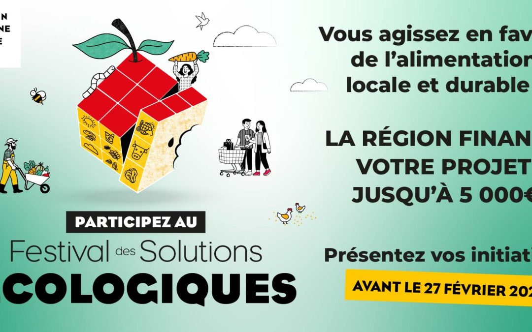 Participez au festival des solutions écologiques