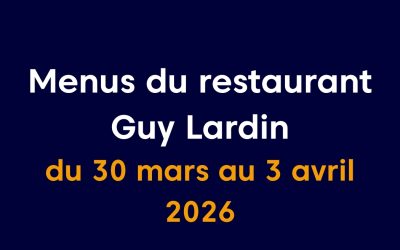 Du 30 mars au 3 avril 2026