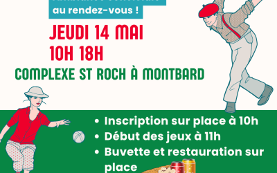 TOURNOI DE PETANQUE