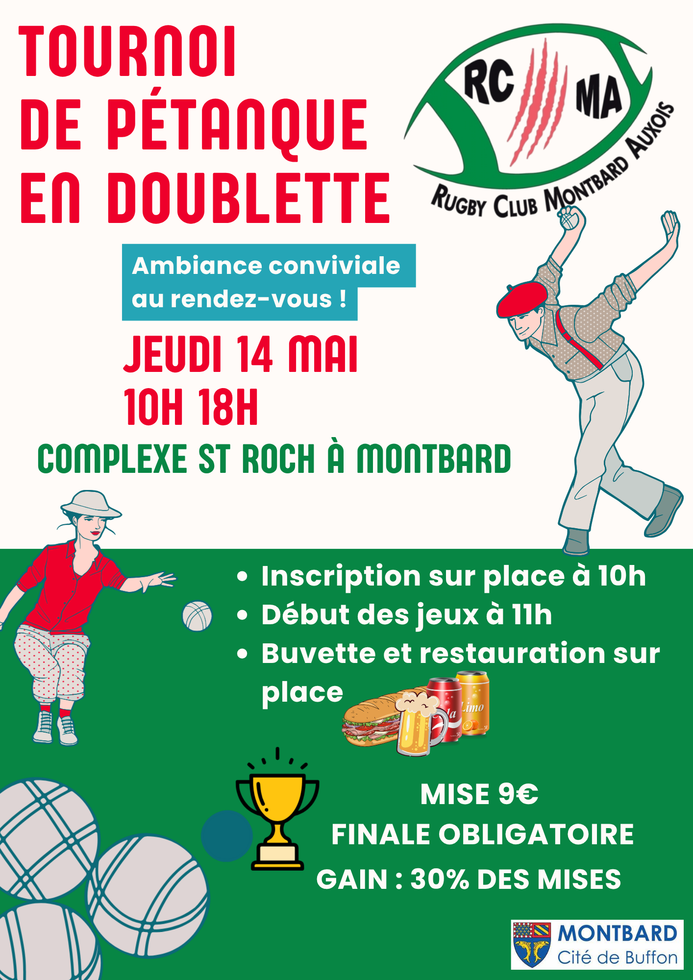 TOURNOI DE PETANQUE