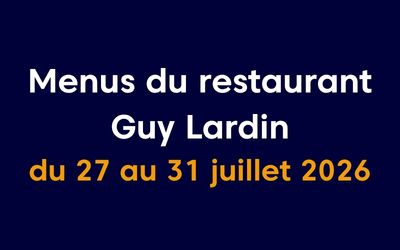 Du 27 au 31 juillet