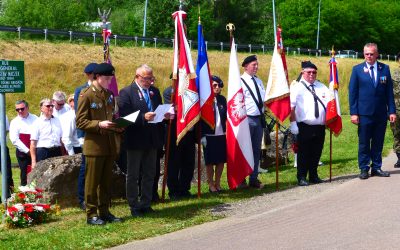 Hommage aux soldats polonais