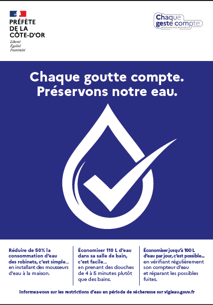 Sécheresse – alerte renforcée au 03 août 2026