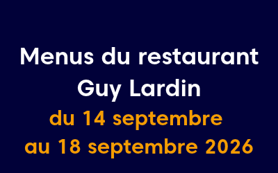 Du 14 au 18 septembre